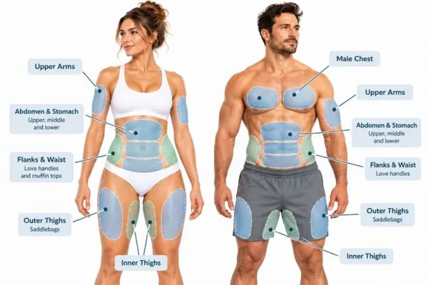 cryolipolysis fat freezing areas Shepperton Green